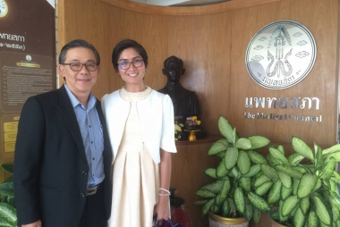 เยี่ยมแพทยสภาไทยร่วมกับ RCSI+UCD Malaysia Campus